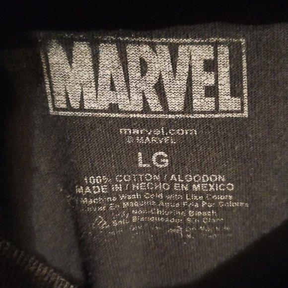 UNIVERSAL STUIDIOS MARVEL DEAD POOL BLACK T SHIRT SZ - Picture 3 of 7